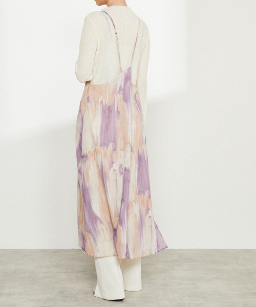 nota（ノータ）の「マーブルptキャミワンピース（ワンピース・レディース・パープル/オレンジ・FREE）」の22枚目の写真