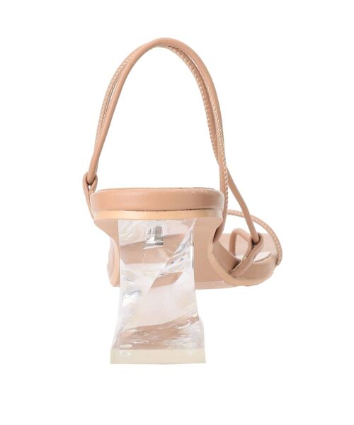 LAGUNAMOON（ラグナムーン）の「LADYストリングサンダル（サンダル・レディース・ブラック/ベージュ・SMALL/MEDIUM）」の7枚目の写真