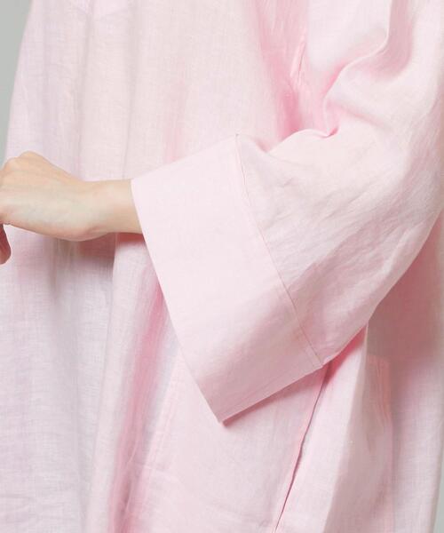 ORCIVAL（オーシバル）の「＜ORCIVAL＞●ビッグ スキッパー ロング ワンピース（ワンピース・レディース・ライトピンク/パープル/ベージュ・FREE）」の17枚目の写真