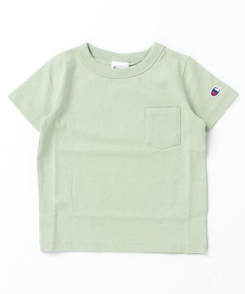 Champion(チャンピオン)の「CHAMPION/チャンピオン キッズ Tシャツ 無地 CK-T303(Tシャツ/カットソー・キッズ・ベージュ/ホワイト/オレンジ/ブラック/ブルー/イエロー/ネイビー/グリーン・130cm/150cm/100cm/120cm/140cm/160cm/110cm)」の5枚目の写真