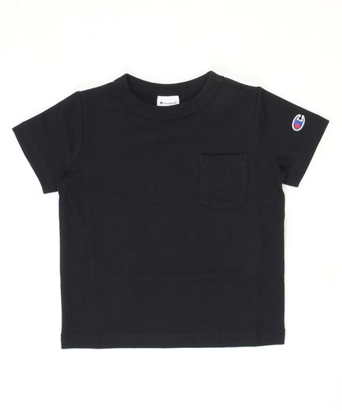 Champion(チャンピオン)の「CHAMPION/チャンピオン キッズ Tシャツ 無地 CK-T303(Tシャツ/カットソー・キッズ・ベージュ/ホワイト/オレンジ/ブラック/ブルー/イエロー/ネイビー/グリーン・130cm/150cm/100cm/120cm/140cm/160cm/110cm)」の3枚目の写真