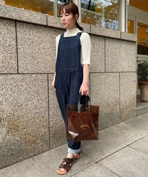 ダントン　デニムサロペット　オーバーオール　36 de67aa30de085c328151d5b04cc449