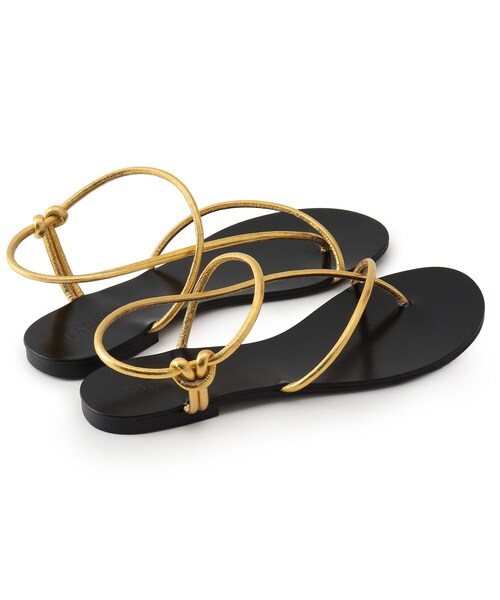 DRESSTERIOR（ドレステリア）の「◆【CLASSY.7月号/BAILA6月号/otonaMUSE5月号掲載】LAOCOONTE(ラオコンテ) サンダル（サンダル・レディース・ゴールド系4・50/80/70/60）」の8枚目の写真