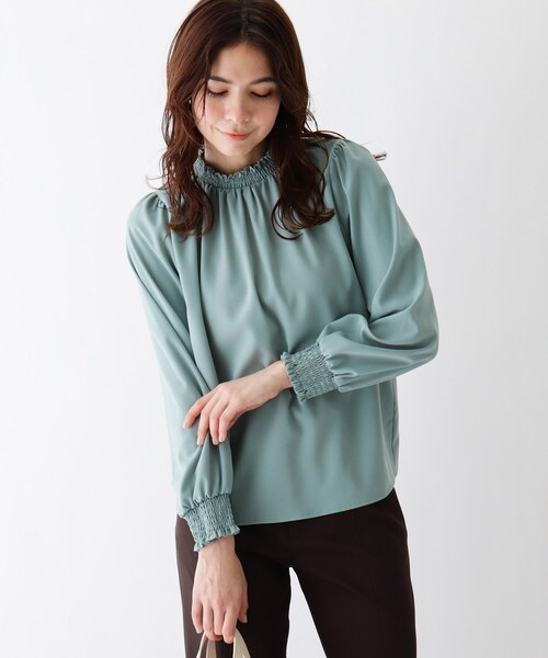 ☆新品☆アクアガール　ブラウス　花柄　フラワー　カットソー☆ AG by aquagirl（エージーバイアクアガール）｜シャツ/ブラウス