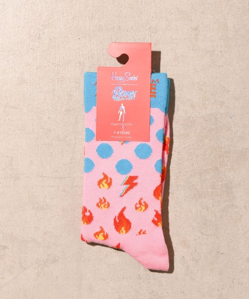 Happy Socks(ハッピーソックス)の「/HAPPY SOCKS/Happy Socks x Dawid Bowie Kids Sock(ソックス/靴下・キッズ・その他1/その他2/その他3/その他4・MEDIUM/X-SMALL/X-LARGE/SMALL/LARGE)」の3枚目の写真