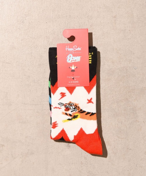 Happy Socks(ハッピーソックス)の「/HAPPY SOCKS/Happy Socks x Dawid Bowie Kids Sock(ソックス/靴下・キッズ・その他1/その他2/その他3/その他4・MEDIUM/X-SMALL/X-LARGE/SMALL/LARGE)」の4枚目の写真
