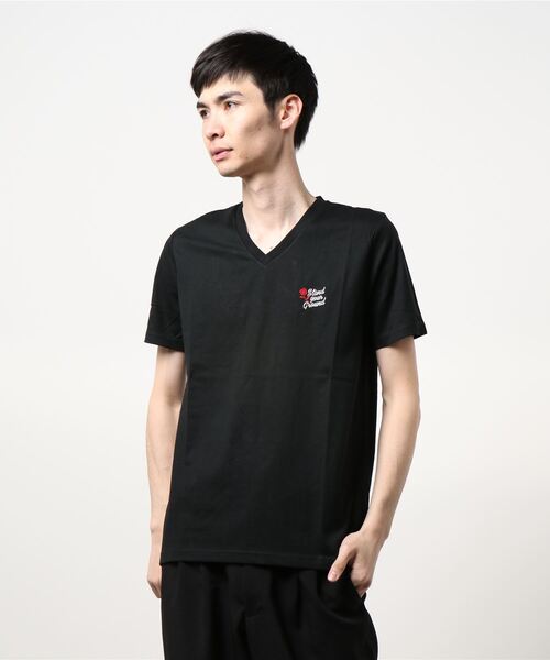 JEANS MATE(ジーンズメイト)の「【ZERO STAIN】ロゴ入りフォトTシャツ 汗染み防止加工 バイカーロゴ/絵画デザイン(Tシャツ/カットソー・メンズ・ライトベージュ/グレー/ホワイト系その他/ホワイト/ライトグリーン/ブラック/グレー系その他/ブルー・X-LARGE/LARGE/MEDIUM)」の4枚目の写真