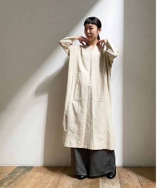 Plantation プランテーション ウーステッドヤーン ワンピース メリノ Plantation プランテーション ウーステッドヤーン ワンピース