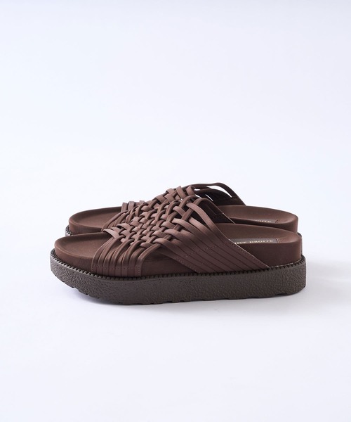 RIVE DROITE（リヴドロワ）の「柔らかな履き心地が魅力　プラットフォームサンダル（サンダル・レディース・ブラック/ベージュ/ブラウン・L/S/M）」の21枚目の写真