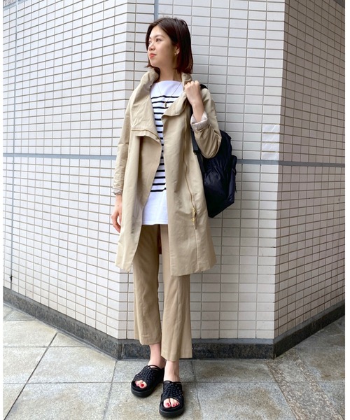 RIVE DROITE（リヴドロワ）の「柔らかな履き心地が魅力　プラットフォームサンダル（サンダル・レディース・ブラック/ベージュ/ブラウン・L/S/M）」の11枚目の写真