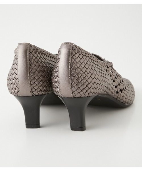 rienda（リエンダ）の「スクエアトゥクロシェシューズ（パンプス・レディース・ブラウン/ブラック/ライトベージュ・SMALL/MEDIUM/LARGE）」の10枚目の写真