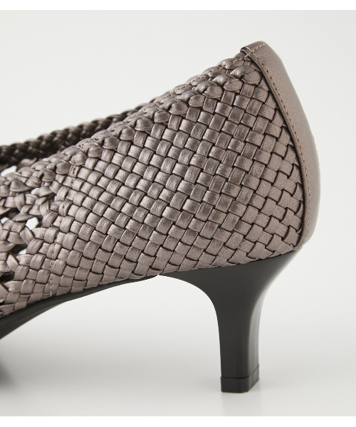 rienda（リエンダ）の「スクエアトゥクロシェシューズ（パンプス・レディース・ブラウン/ブラック/ライトベージュ・SMALL/MEDIUM/LARGE）」の12枚目の写真