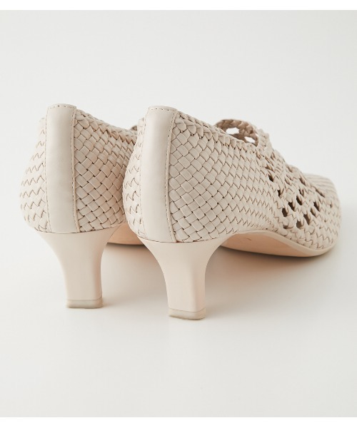 rienda（リエンダ）の「スクエアトゥクロシェシューズ（パンプス・レディース・ブラウン/ブラック/ライトベージュ・SMALL/MEDIUM/LARGE）」の15枚目の写真