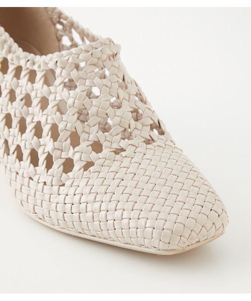 rienda（リエンダ）の「スクエアトゥクロシェシューズ（パンプス・レディース・ブラウン/ブラック/ライトベージュ・SMALL/MEDIUM/LARGE）」の16枚目の写真