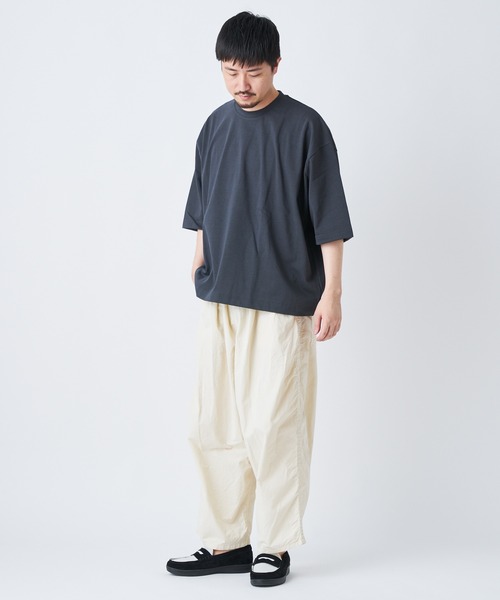 CIAOPANIC(チャオパニック)の「デラヴェバックタックTシャツ(Tシャツ/カットソー・メンズ・ホワイト/チャコールグレー/ベージュ/イエロー/ブルー/オレンジ/グリーン系その他/カーキ・FREE)」の17枚目の写真