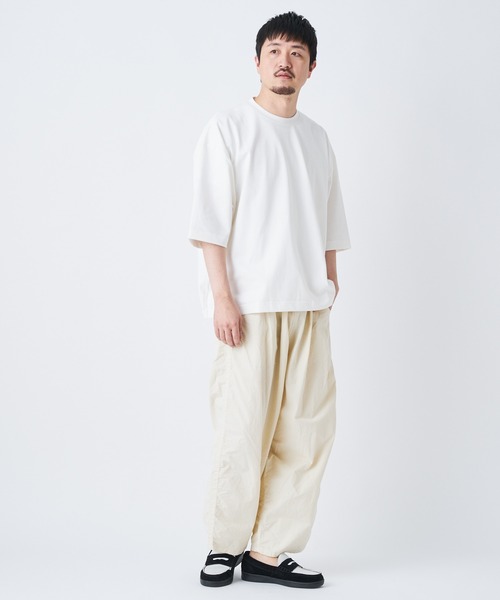 CIAOPANIC(チャオパニック)の「デラヴェバックタックTシャツ(Tシャツ/カットソー・メンズ・ホワイト/チャコールグレー/ベージュ/イエロー/ブルー/オレンジ/グリーン系その他/カーキ・FREE)」の20枚目の写真