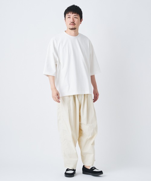 CIAOPANIC(チャオパニック)の「デラヴェバックタックTシャツ(Tシャツ/カットソー・メンズ・ホワイト/チャコールグレー/ベージュ/イエロー/ブルー/オレンジ/グリーン系その他/カーキ・FREE)」の21枚目の写真