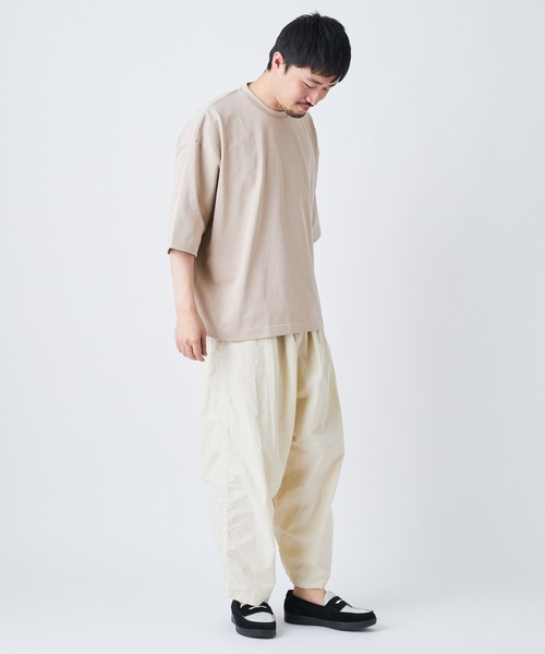 CIAOPANIC(チャオパニック)の「デラヴェバックタックTシャツ(Tシャツ/カットソー・メンズ・ホワイト/チャコールグレー/ベージュ/イエロー/ブルー/オレンジ/グリーン系その他/カーキ・FREE)」の22枚目の写真