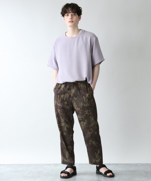 RAGEBLUE（レイジブルー）の「＜セットアップ着用可能＞総柄プリントリラックスイージーパンツ/936950（スラックス・メンズ・ブラック/ブラウン/オレンジ・MEDIUM/LARGE）」の11枚目の写真