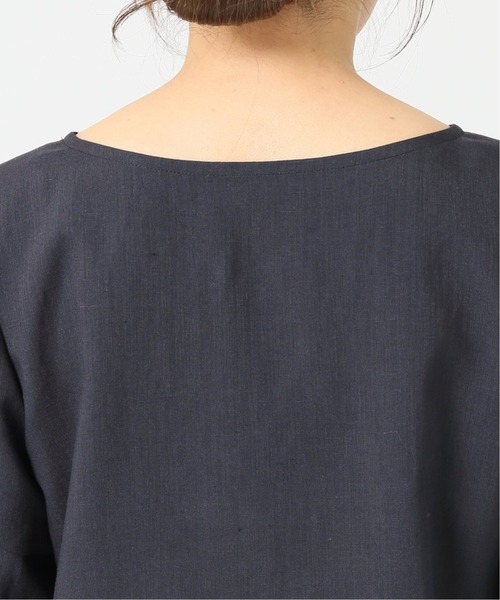 La TOTALITE(ラトータリテ)の「《追加2》ラッフルスリーブブラウス【手洗い可能】◆(シャツ/ブラウス・レディース・ブラウン/ピンク/ブラック系その他/ホワイト系その他・FREE)」の5枚目の写真