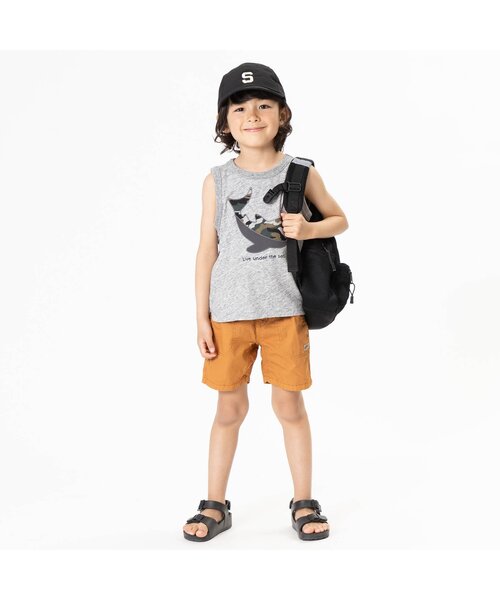 F.O.KIDS（エフオーキッズ）の「メッシュリュック_ウォッシャブル（バックパック/リュック・キッズ・レインボー/ベージュ/ブラック/オレンジ・X-SMALL/MEDIUM/SMALL）」の6枚目の写真