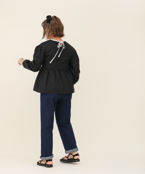 sakishimatokyo（サキシマトーキョー）の「【ZOZO限定】サキシマamp「切替フレアブラウス」（シャツ/ブラウス・レディース・ホワイト/ブラック・FREE）」の14枚目の写真