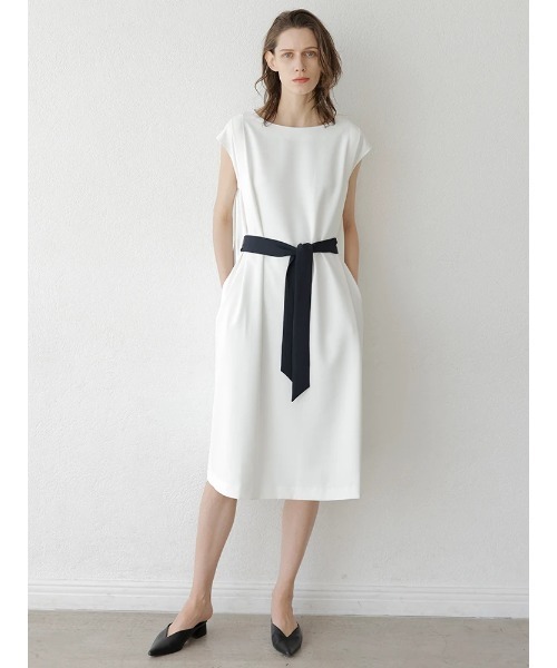 TONAL（トーナル）の「MULTI Aラインウェストマークワンピース 