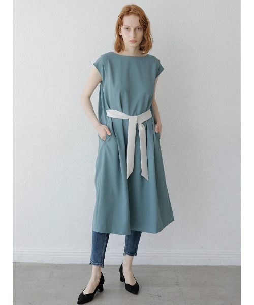 TONAL（トーナル）の「MULTI Aラインウェストマークワンピース 