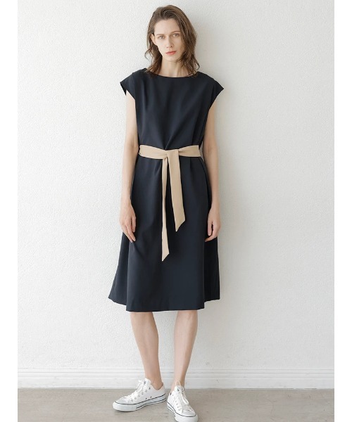 TONAL（トーナル）の「MULTI Aラインウェストマークワンピース 