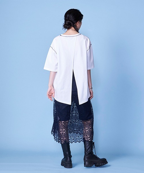 lautreamont BLEUBLANC(ロートレアモンブルーブラン)の「ストレッチツイルドロストショートパンツ【セットアップ対応】(その他パンツ・レディース・ベージュ/ネイビー/イエロー・11号/9号)」の12枚目の写真