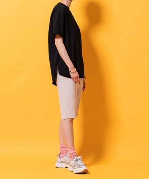 lautreamont BLEUBLANC(ロートレアモンブルーブラン)の「ストレッチツイルドロストショートパンツ【セットアップ対応】(その他パンツ・レディース・ベージュ/ネイビー/イエロー・11号/9号)」の17枚目の写真