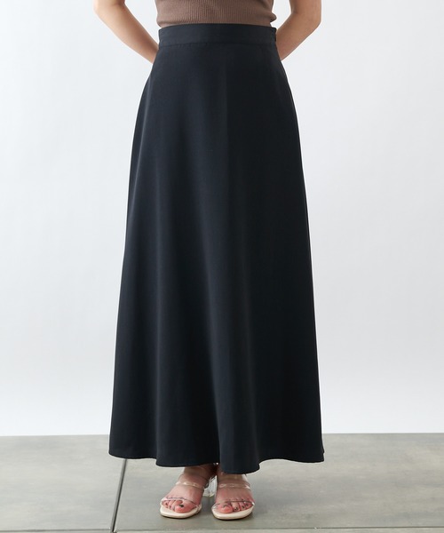 COLONY 2139（コロニートゥーワンスリーナイン）の「トロタッチフレアスカート（スカート・レディース・ミント/ブラック/グレイッシュベージュ・MEDIUM/LARGE）」の20枚目の写真