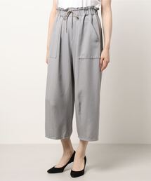 NICOLE CLUB | 【NICOLE CLUB】コクーンクロップドパンツ(その他パンツ)