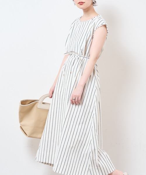 natural couture（ナチュラルクチュール）の「【WEB限定】綿麻フリンジテントラインワンピース（ワンピース・レディース・その他1/ブラウン/その他2/パープル・MEDIUM/LARGE）」の18枚目の写真