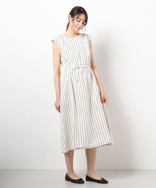 natural couture（ナチュラルクチュール）の「【WEB限定】綿麻フリンジテントラインワンピース（ワンピース・レディース・その他1/ブラウン/その他2/パープル・MEDIUM/LARGE）」の20枚目の写真