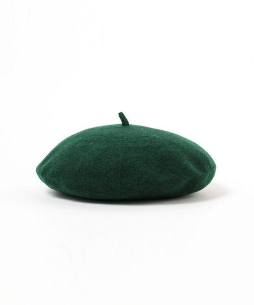 ROBERT MACKIE(ロバートマッキー)の「ROBERT MACKIE × BEAMS F / 別注 ウール ベレー帽(ハンチング/ベレー帽・メンズ・ブラック/ネイビー/ブラウン/グリーン/チャコールグレー・ONE SIZE)」の15枚目の写真