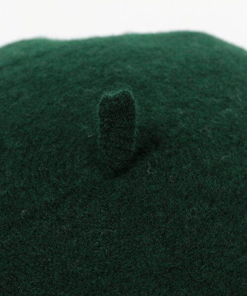 ROBERT MACKIE(ロバートマッキー)の「ROBERT MACKIE × BEAMS F / 別注 ウール ベレー帽(ハンチング/ベレー帽・メンズ・ブラック/ネイビー/ブラウン/グリーン/チャコールグレー・ONE SIZE)」の17枚目の写真
