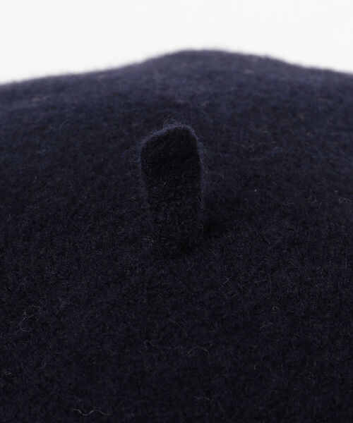 ROBERT MACKIE(ロバートマッキー)の「ROBERT MACKIE × BEAMS F / 別注 ウール ベレー帽(ハンチング/ベレー帽・メンズ・ブラック/ネイビー/ブラウン/グリーン/チャコールグレー・ONE SIZE)」の20枚目の写真