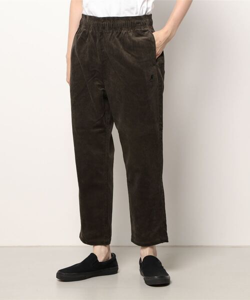 KANGOL（カンゴール）の「【完売】《KANGOL》テーパードパンツ　コーデュロイ（スラックス・メンズ・ベージュ/ブラウン・M/LL/L）」の2枚目の写真