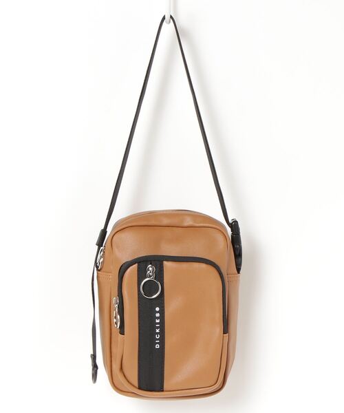 ONE DAY KMC (ワンデイケーエムシー)の「DICKIES/ DK SYNTHETIC LETHER MINI SHOLDER BAG_14505000(ショルダーバッグ・メンズ・グレー/ブラック/ベージュ/ベージュ系その他・ONESIZE)」の1枚目の写真