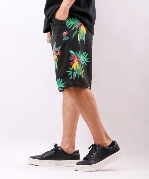 FUNALIVE(ファンアライブ)の「裏毛総柄ショートパンツ(スウェットパンツ・メンズ・ホワイト×グレー/杢グレー/ブラック/ホワイト×ネイビー/その他3/その他/その他2/ネイビー/その他1/ブラック×ホワイト・LL/M/L/S)」の10枚目の写真