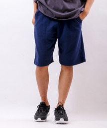 裏毛総柄ショートパンツ