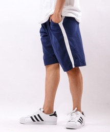 裏毛総柄ショートパンツ
