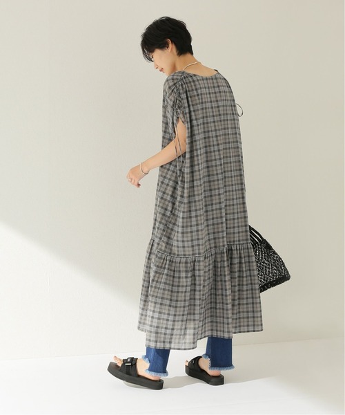 JOURNAL STANDARD relume（ジャーナルスタンダード　レリューム）の「Re:RISEコットンボイルワンピース◆（ワンピース・レディース・チャコールグレー/グレー・FREE）」の20枚目の写真