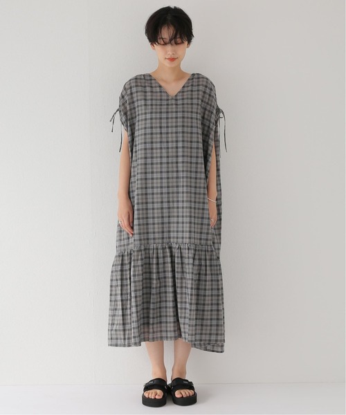 JOURNAL STANDARD relume（ジャーナルスタンダード　レリューム）の「Re:RISEコットンボイルワンピース◆（ワンピース・レディース・チャコールグレー/グレー・FREE）」の14枚目の写真