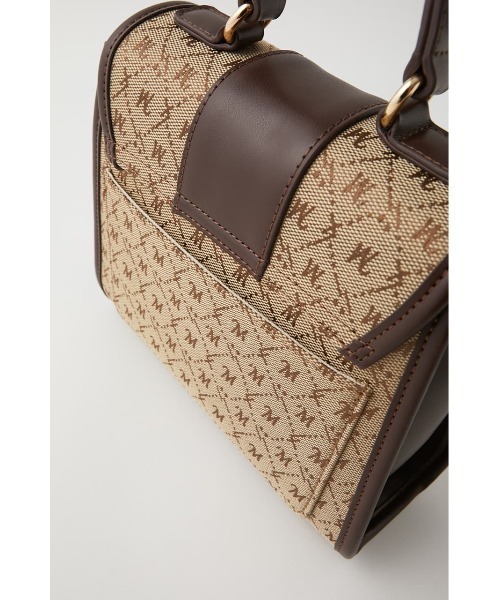 MOUSSY（マウジー）の「EA MONOGRAM MINI SHOULDER バッグ（ショルダーバッグ・レディース・ボルドー/ベージュ/ブラウン・FREE）」の16枚目の写真