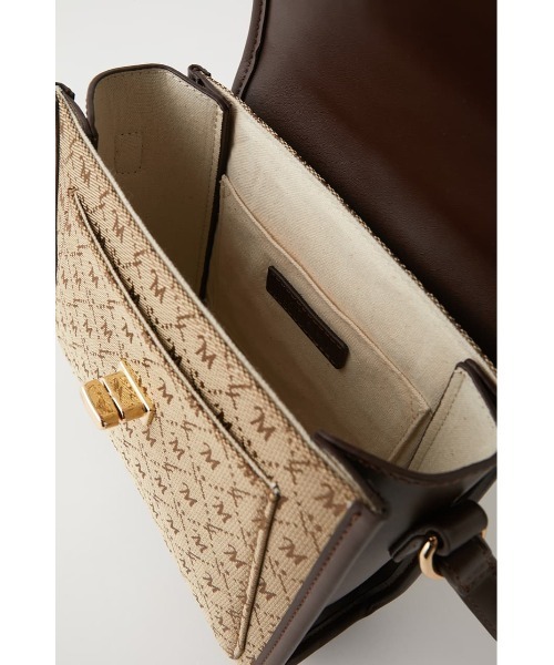 MOUSSY（マウジー）の「EA MONOGRAM MINI SHOULDER バッグ（ショルダーバッグ・レディース・ボルドー/ベージュ/ブラウン・FREE）」の13枚目の写真