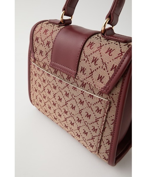MOUSSY（マウジー）の「EA MONOGRAM MINI SHOULDER バッグ（ショルダーバッグ・レディース・ボルドー/ベージュ/ブラウン・FREE）」の20枚目の写真