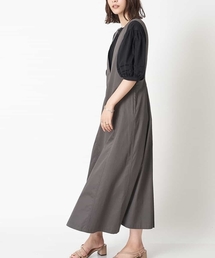 a.v.v | ロングフレアジャンパースカート(ジャンパースカート)