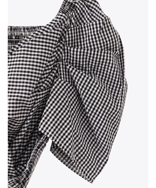 ACYM（アシーム）の「Cache couer feminine ブラウス（シャツ/ブラウス・レディース・ホワイト/ブラック/ブラックミックス・FREE）」の8枚目の写真